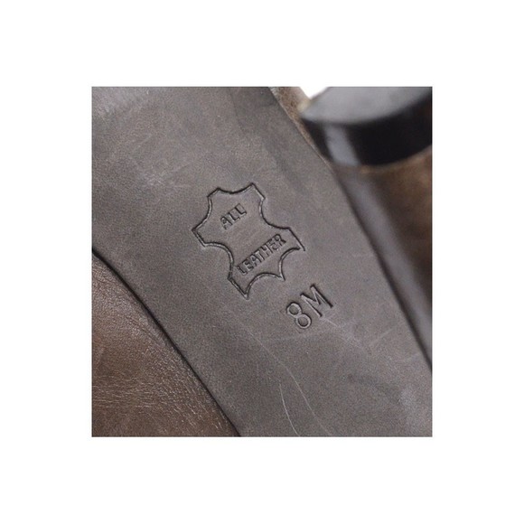 Tory Burch Teagan Stingray Vegan Gladiator Sandals Caged Heels 8 M - Picture 7 of 8